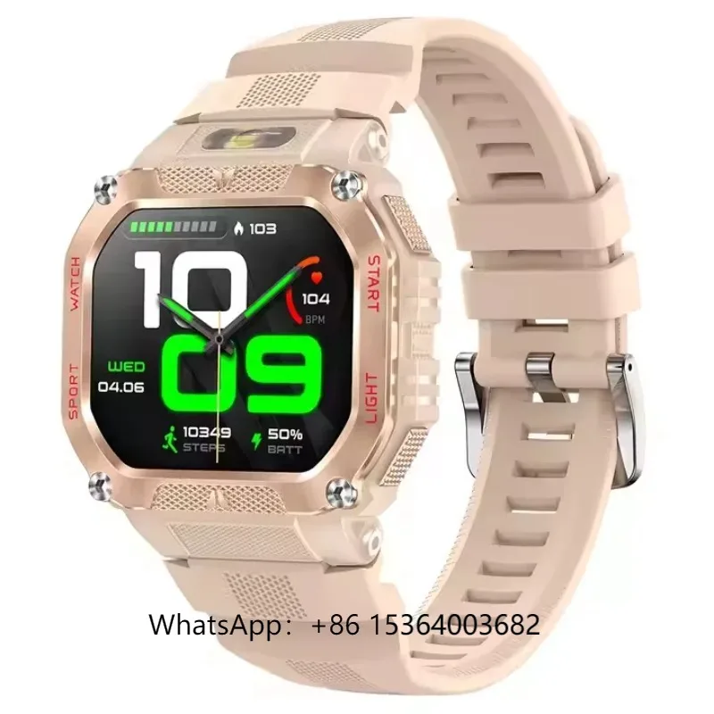 

3 ATM Waterproof Outdoor Sports Fitness Tracker HT34 Smart Watch Dial Call BT Calling Smartwatch