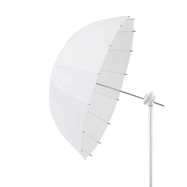 Godox UB-165W 65in 165cm Parabolische Zwart-Witte Reflecterende Paraplu Studio Lichtparaplu met Zwart-Zilveren Diffusorhoesdoek