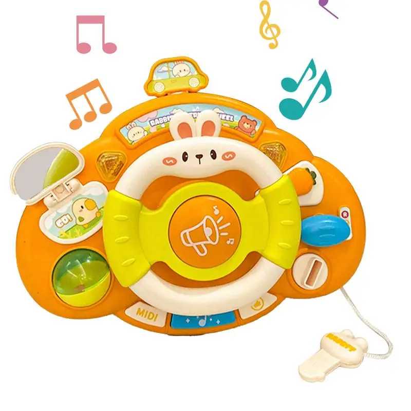 

Steering Wheel Toys For Kids Kid Car Toys With Light And Music Kid Car Toys Steering Wheel Musical Toy Multifunctional