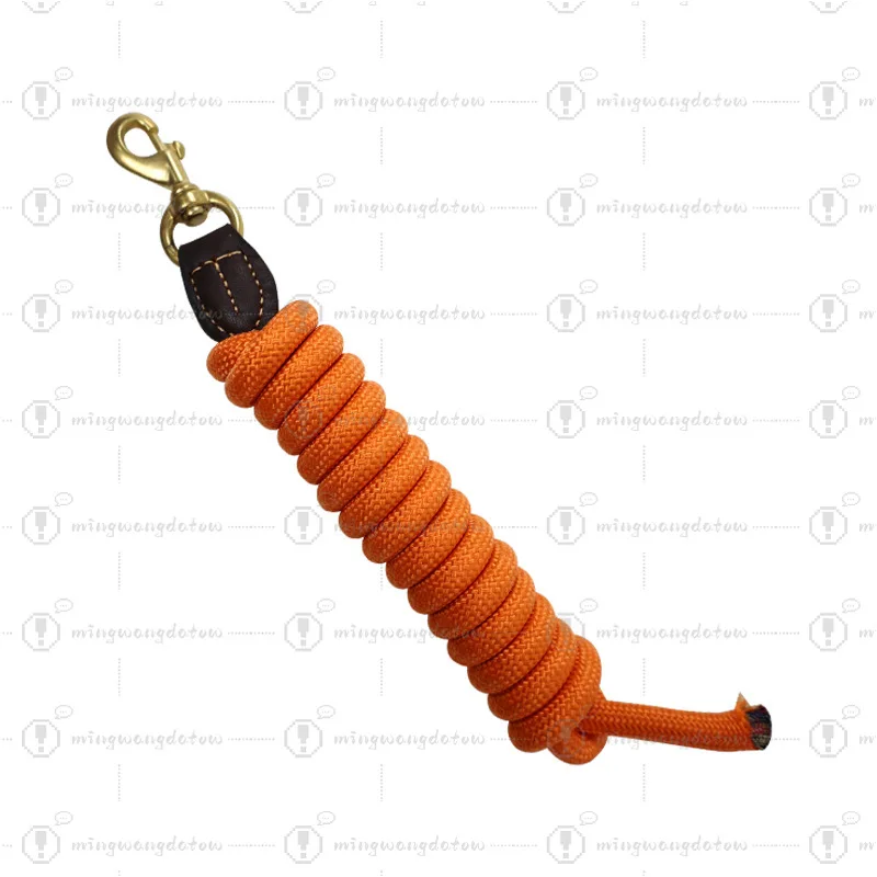 

Lead Rope with Copper Hook, Lightweight Wear-Resistant, Equestrian Tack