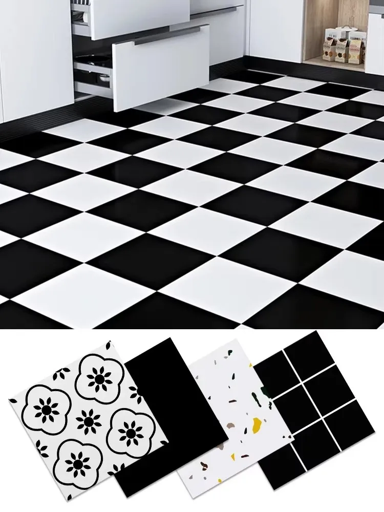 40 قطعة بولي كلوريد الفينيل تقليد الرخام ملصقات جدار ذاتية اللصق ملصقات أرضية مقاوم للماء غرفة نوم غرفة المعيشة الديكور الشارات 30*30 سنتيمتر