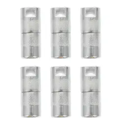 6Pcs Grease Replacement Nozzle Practical Grease Tip Durable Grease Fitting German ordinary grease nozzle auto parts car tools