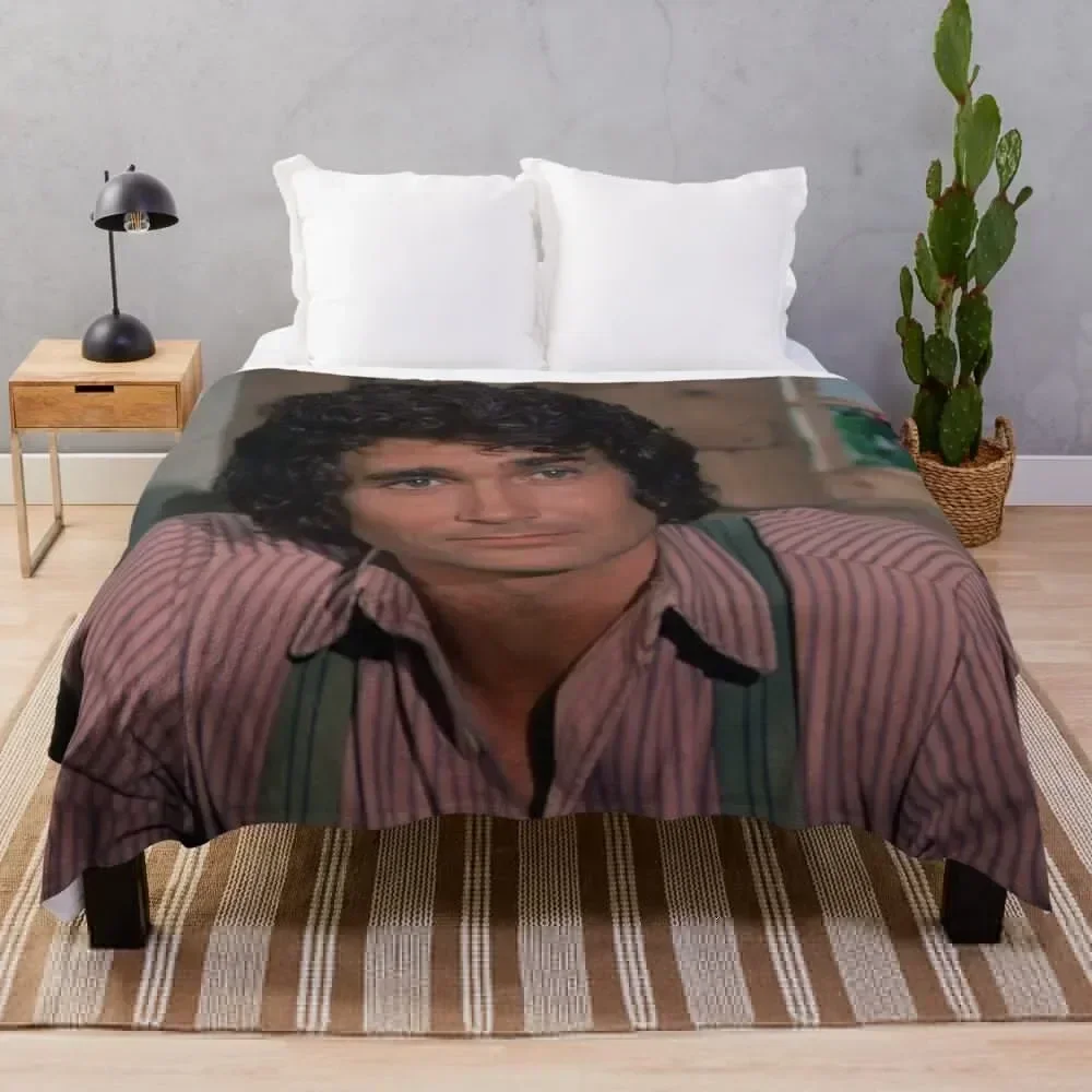

Charles ingalls Throw Blanket funny gift Blankets For Baby Blankets