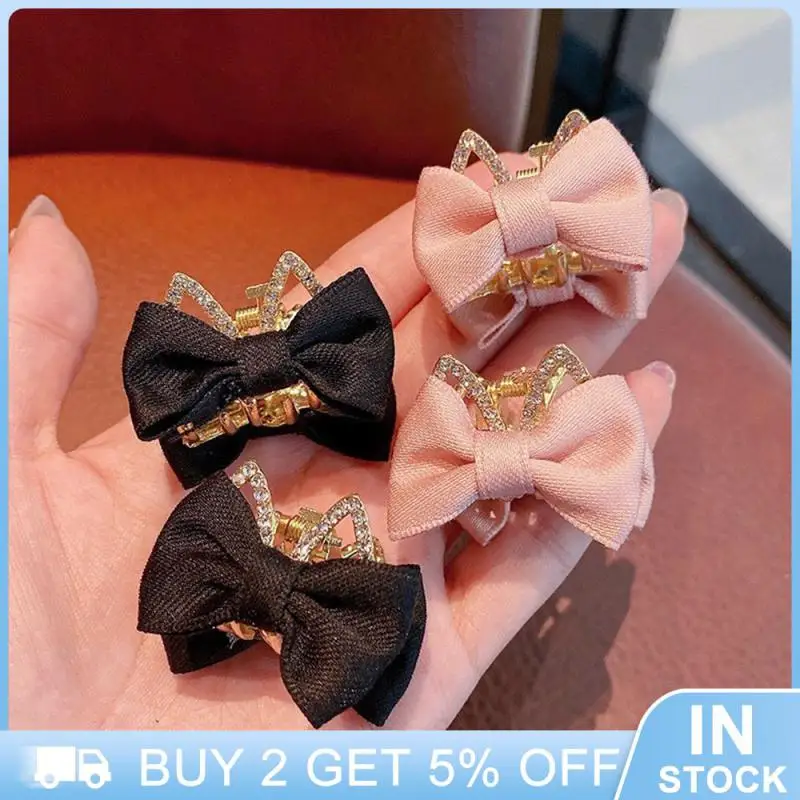 Multi Scenario Usage Childrens Three-dimensional Rabbit Ear Hairpin Bow Tie For A More Unique Style Hair Clips/edge Clips Lovely