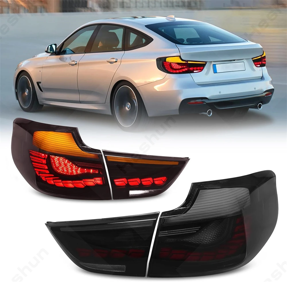 Taillights For BMW 3-series GT F34 330i 340i 335i 328i Gran Turismo 2013-2020 OLED Tail Lights Rear Lamps Brake Lamp Turn Signal