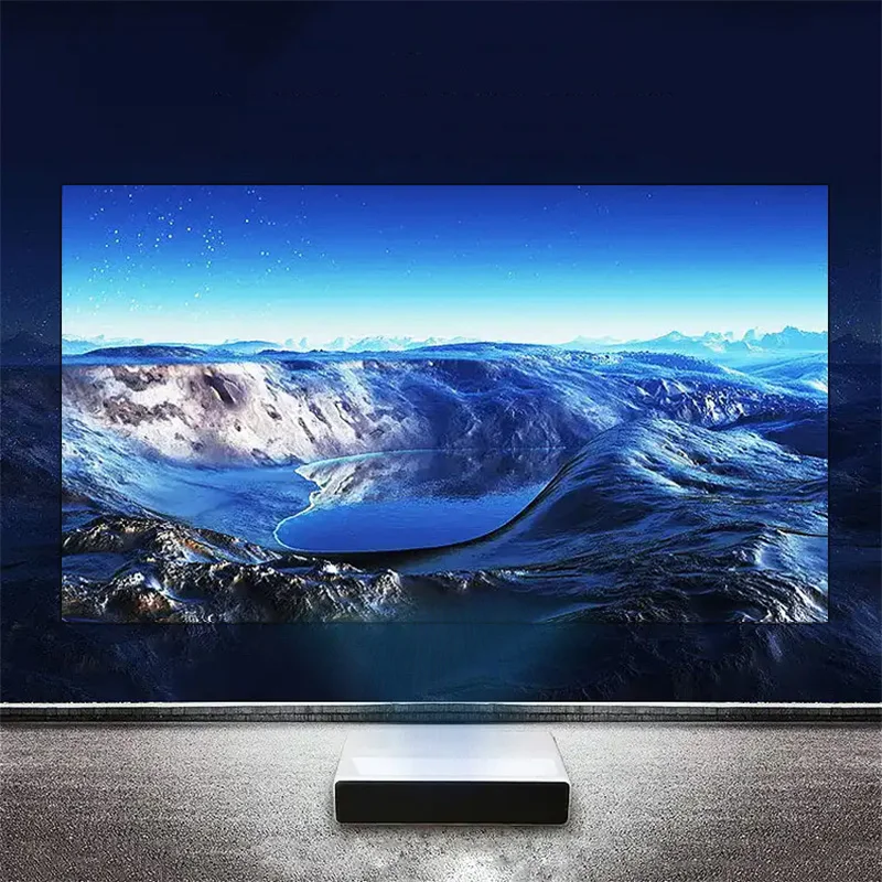 

Grey Diamond Projector Screen Non ALR New Lightweight Frame Screen for Ultra Short Throw Projector Suitable for Vidda C2 C3 etc