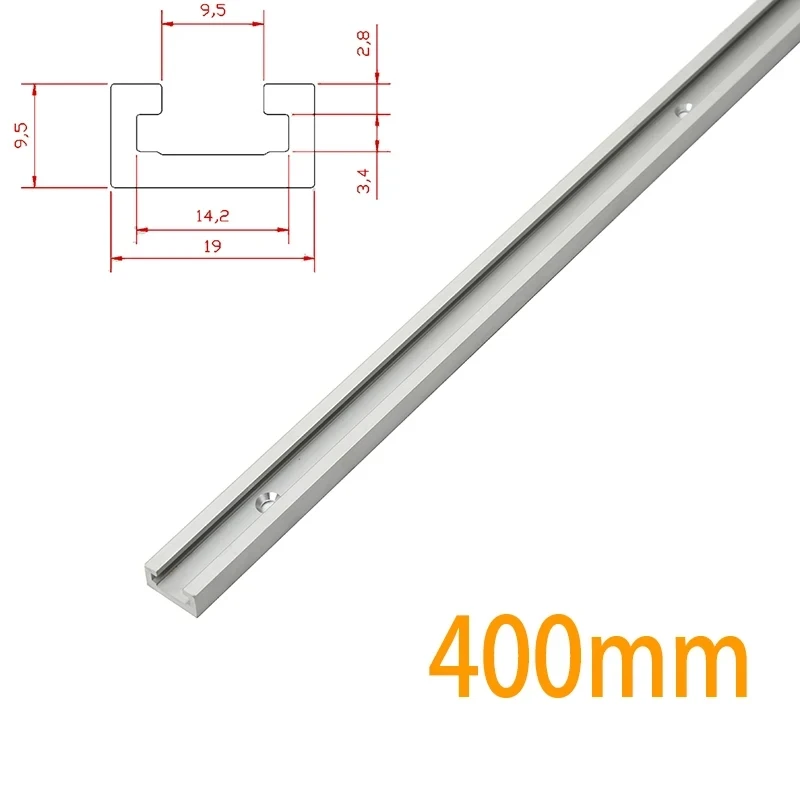 T Track Houtbewerking T-slot Slide Track Aluminium Verstek T-Track, T-slot Verstek Track Jig T Schroef Armatuur Slot Saw/Router Tafel Tool