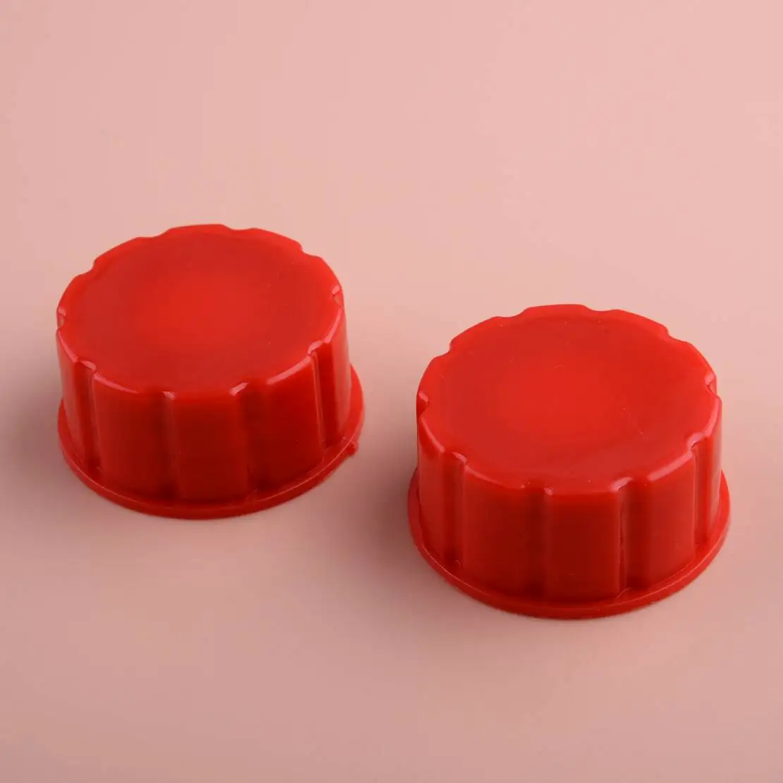 

2Pcs Gas Can Coarse Thread Solid Base Cap Cover With Sealing Gasket Durable