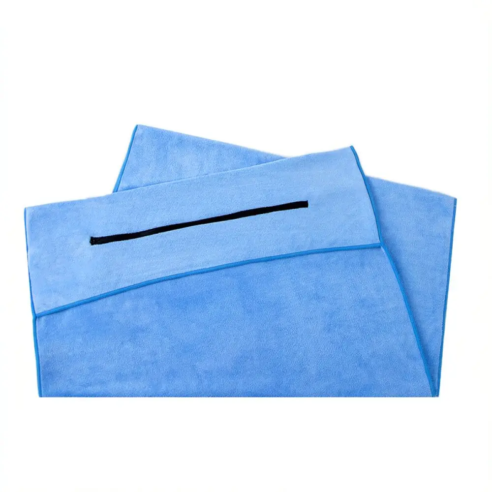 Microfiber Microfiber Gym Towel With Hood Zipper Fitness Equipment Sweat Cover Non Slip Yoga Mat Quick Dry Soft Absorbent Training Towel - Aliexpress Deal