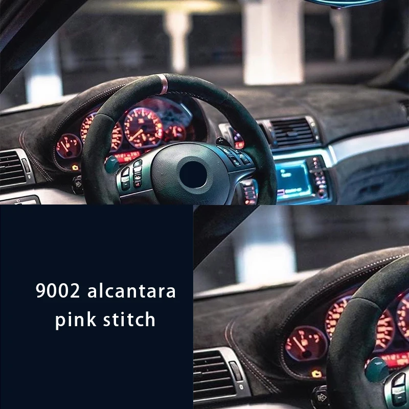 Custom Car Dashboard Top Wrap Cover in Alcantara for BMW E46 1997-2006 E39 1995-2003 Mat Shade Cushion Pad Carpets Accessories