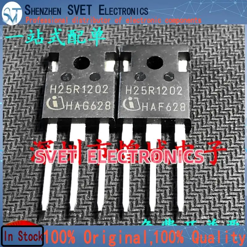 10PCS-50PCS  H25R1202 IHW25N120R2  TO-2471200V 25A  Original In Stock Fast shipping