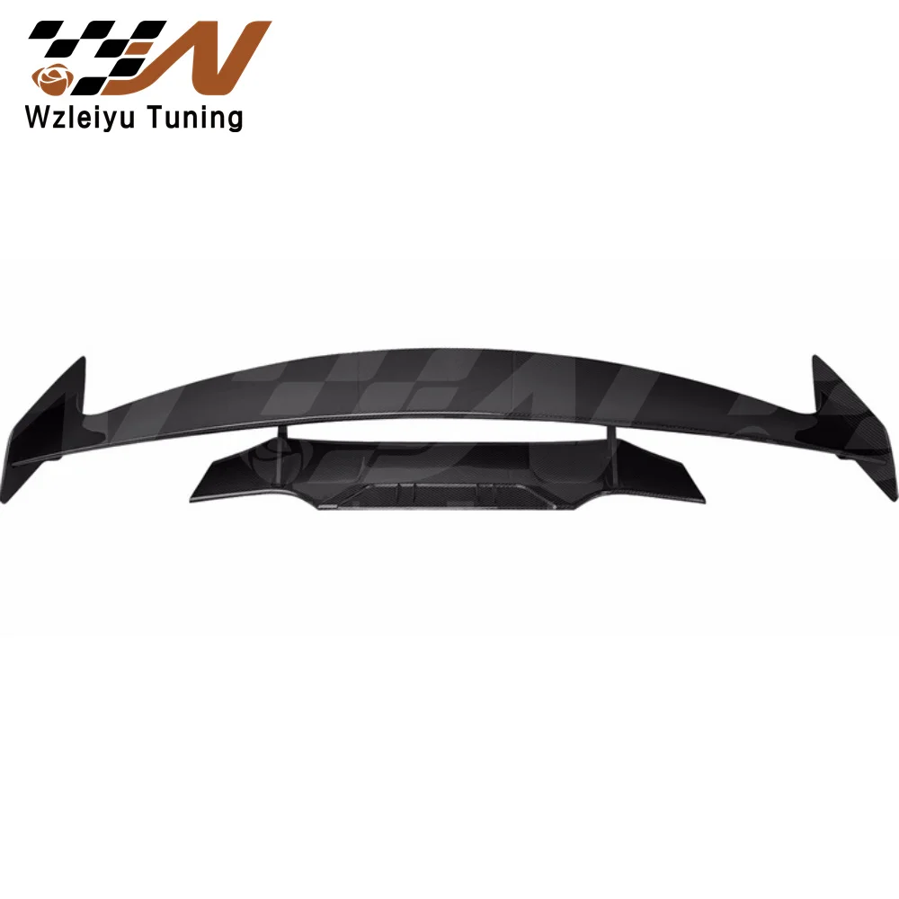 MT Style Dry Carbon Fiber Rear Trunk Spoiler Wing Fit For Lotus Emira 21-24 High Quality Fitment