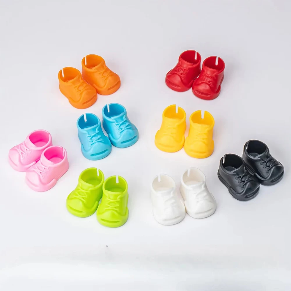 

Rainbow Colored Rain Boots for Labubu V3 V2 V1 Doll Clothing Mini Doll Clothing Accessories