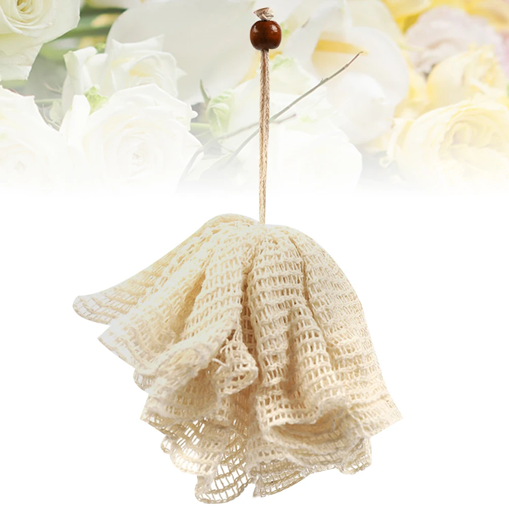 

Durable Shower Ball Bath Ball Bath Bathroom Scrub Bath Bathing Accessory for Home Bathroom Travel (Beige)
