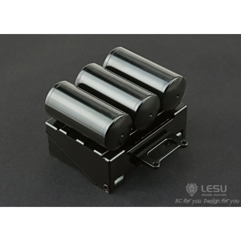 1/16 Truck Tractor Diy German Bruder Modified 70002 Simulation Battery Box Gas Tank Rc Car Model Lesu