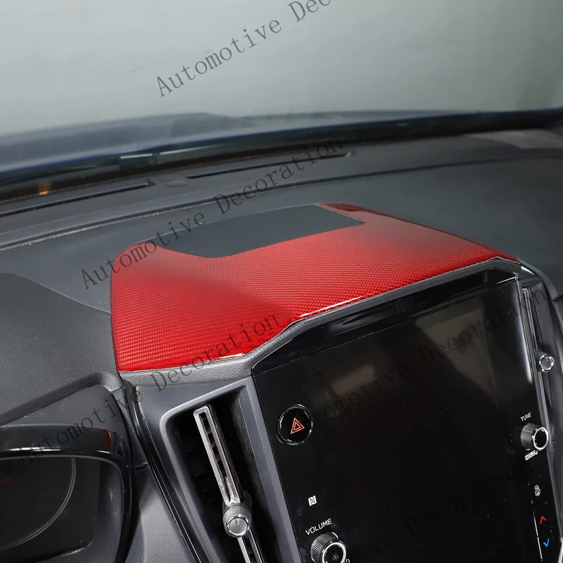 autocollant-de-panneau-de-console-centrale-en-fibre-de-carbone-rouge-z-pour-subaru-wrx-2022-2023