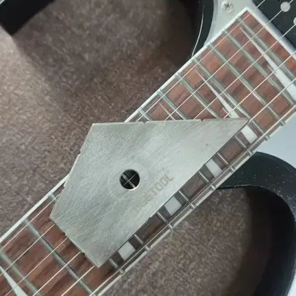 4-Sided Guitar Fret Leveling File Diamond Fret Kisser Luthier Tool for Fret Leveling Polishing and Noise Elimination