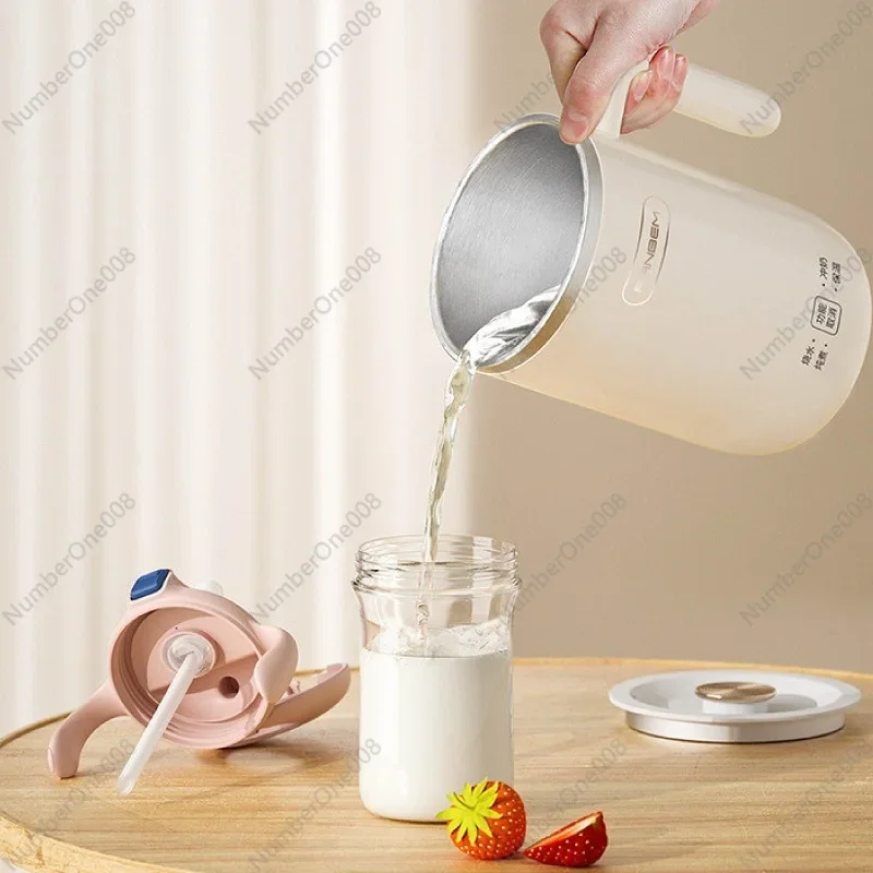 

400ml Mini Health Cup Portable Travel Electric Kettle Multi-function Milk/Coffee Heating Cup Office Kettle Thermos Cup 220V