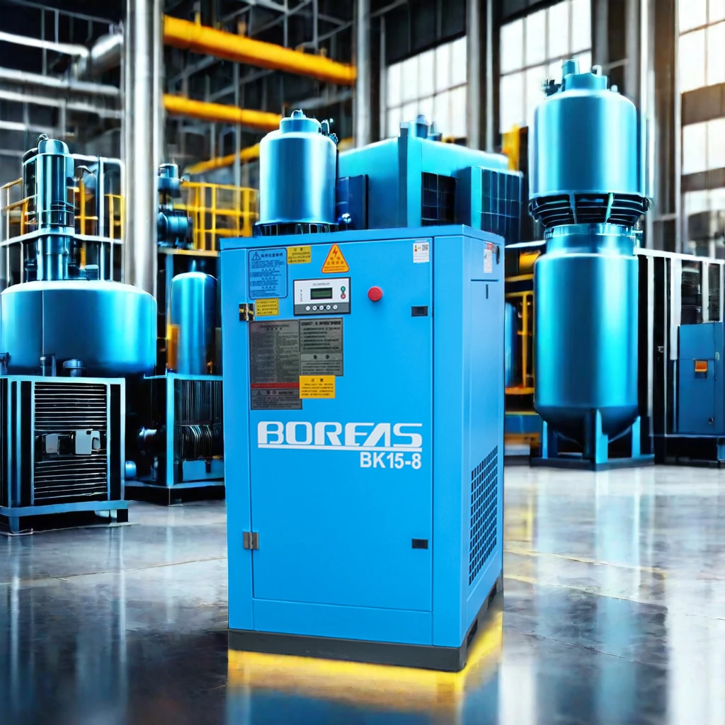 ضاغط هواء لولبي اقتصادي صغير الحجم Boreas BK 15-8