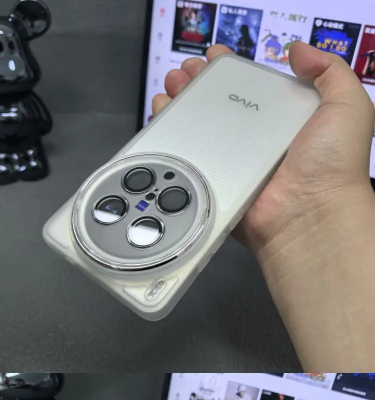 Etui do VIVO X200 Ultra X200S Simple Charm Transparent TPU Skin-friendly Anti-fall Cover For VIVO X200 Pro Mini Funda