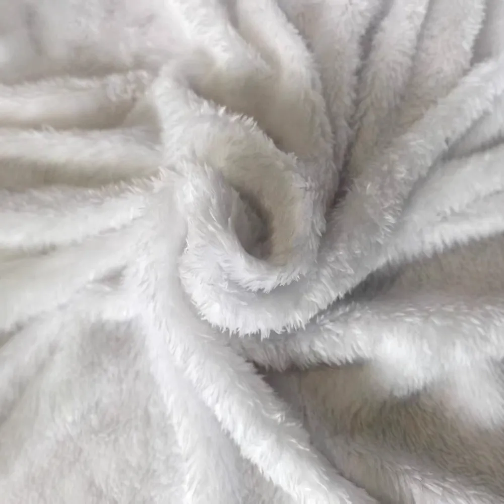 New Winter Lady's Velvet Hooded White Thicked Santa Claus Cloak Bride Long Shawl Christmas Cosplay Costumes