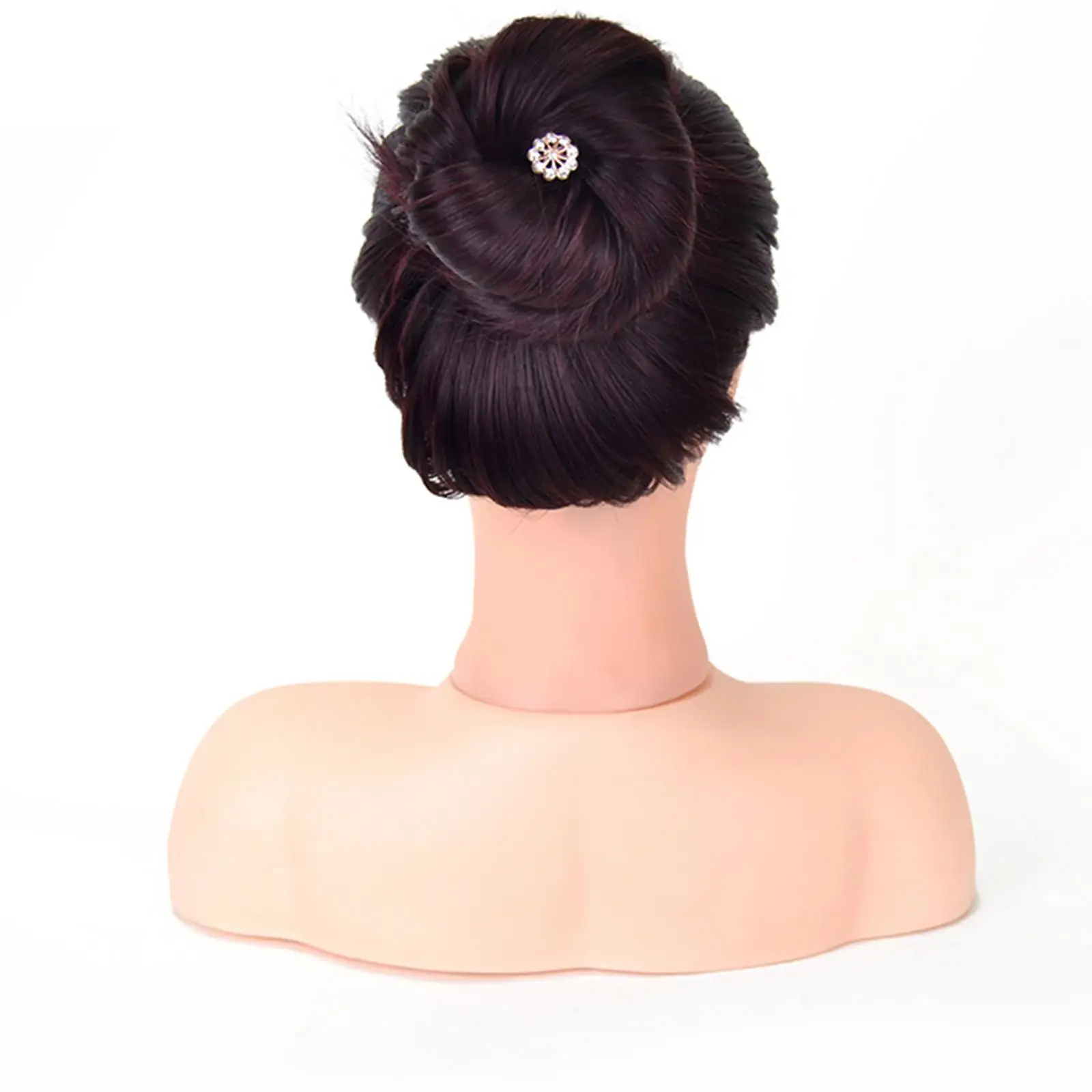 

Mannequin Shoulder Display Base Stand Hole Shoulder Support for Hair Salon Dummy Head Hair Extensions Wig Practice Hair Styling