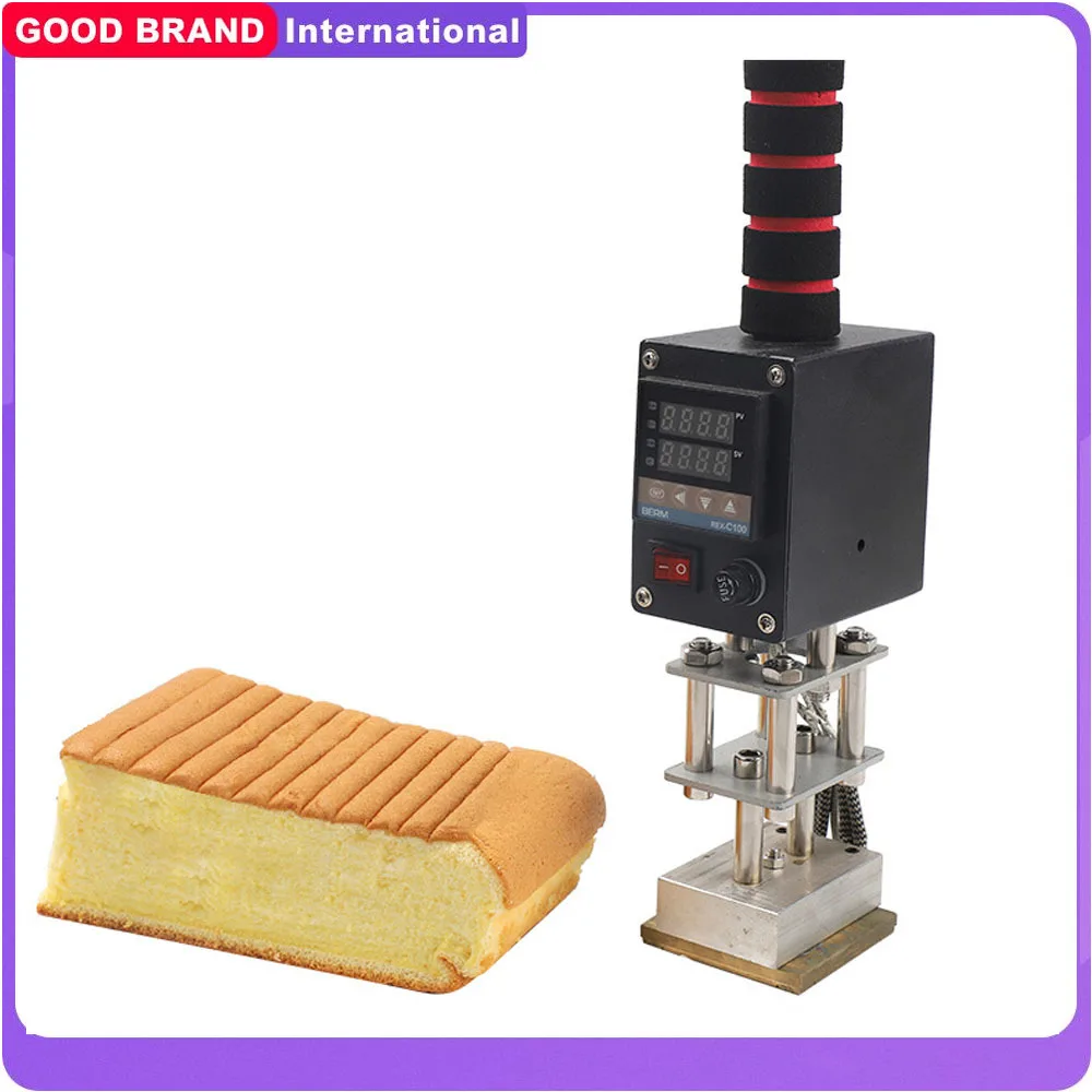 Handheld Portable Hot Stamping Branding Machine Heat Press Digital Leather Tool Paper Wood Custom Logo Food Foil Stamp Printer