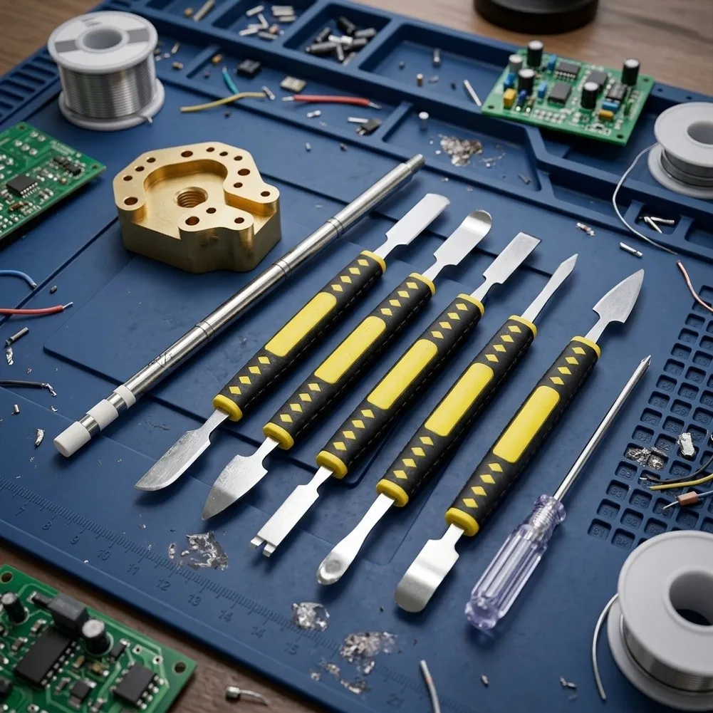 Soldering Iron Tip Kit Multi-Pin Desoldering Tool For PS5Xbox Switch Joystick Repair Compatible With 936 Station