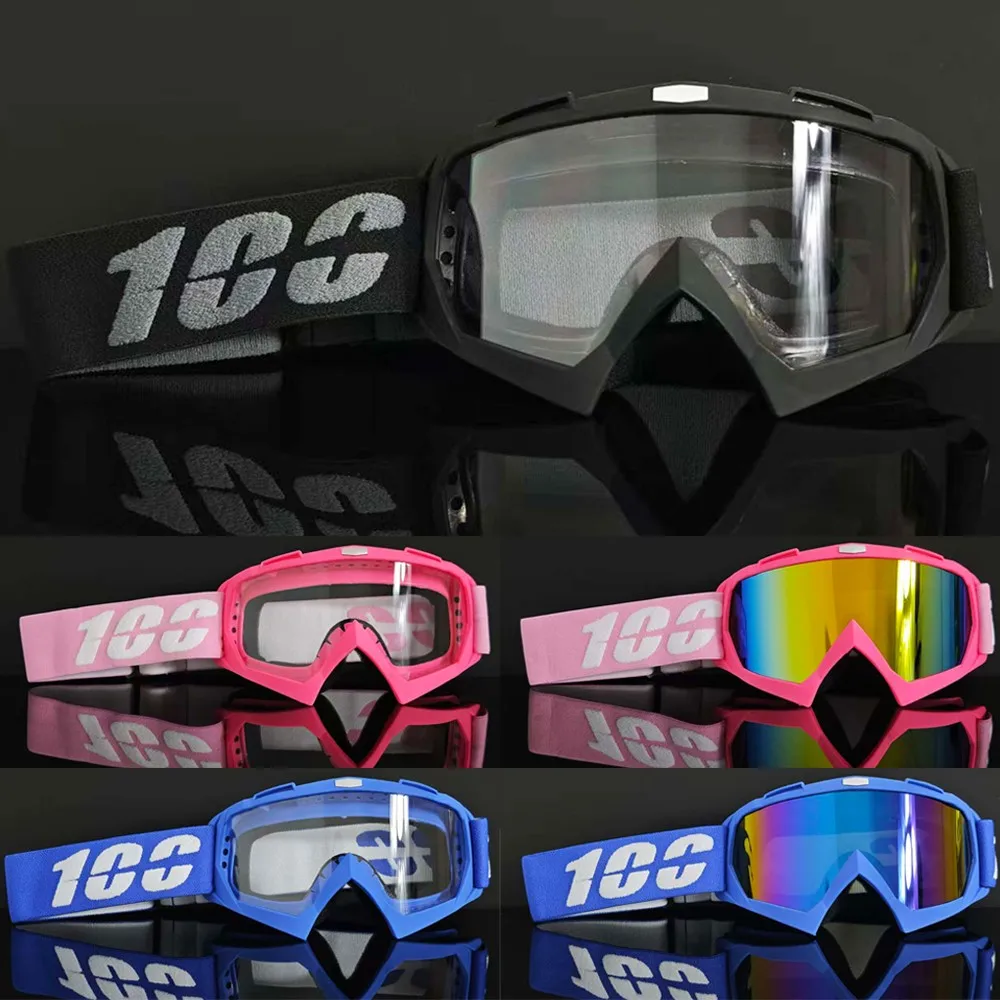 Motocross Riding Sunglasses Windproof Dust Proof Anti-UV Impact Resistant Durable for Dirt Bike Motorcycle Sports