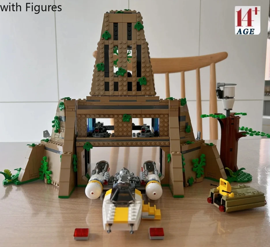 

2026 Spaceship 1066pcs IV Rebel Base Building blocks Assembling Bricks Model Toy for Children Friend Gift Toy
