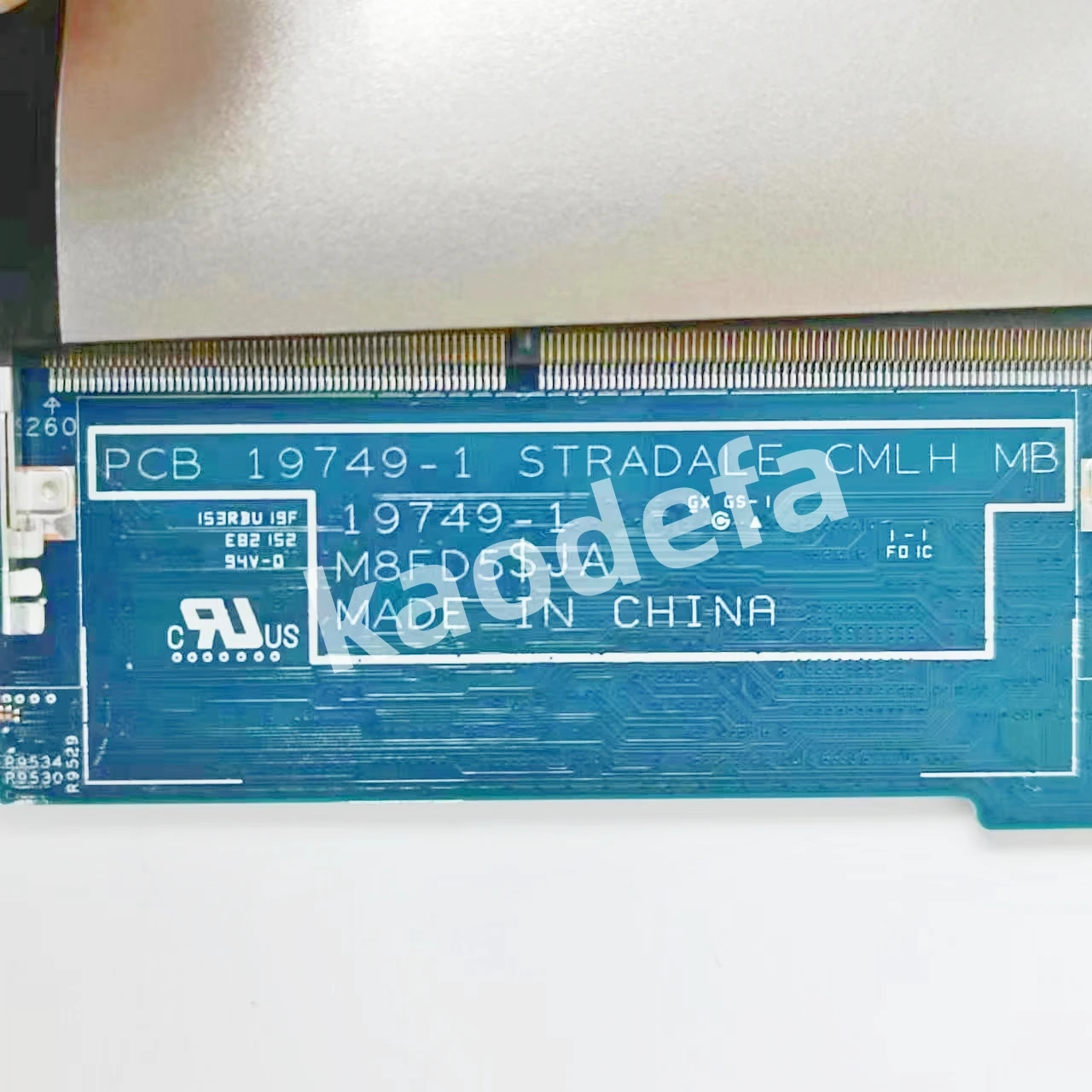 19749-1 Mainboard For Dell XPS 17 9700 Laptop Motherboard CPU: I7-10750H SRH8Q GPU: GTX1650TI 4GB CN-05JJ5P 05JJ5P 100% Test OK