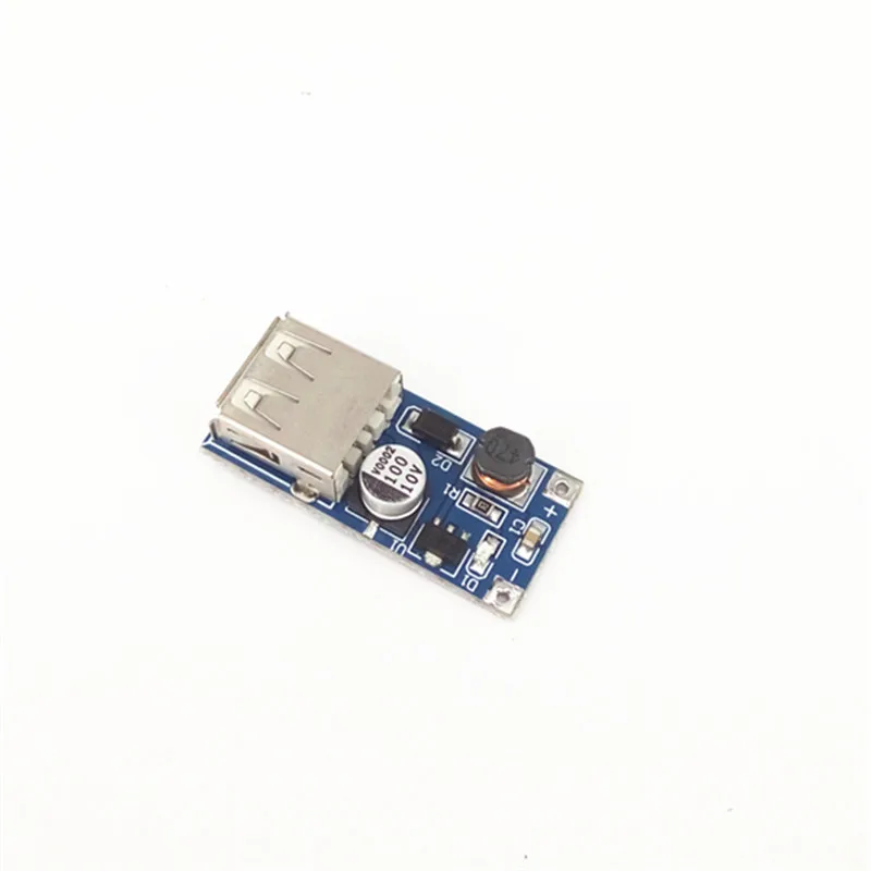 1pcs Blue DC-DC USB Output Charger Step Up Power Boost Module 0.9V~5V To 5V 600MA USB Mobile Power Boost Board