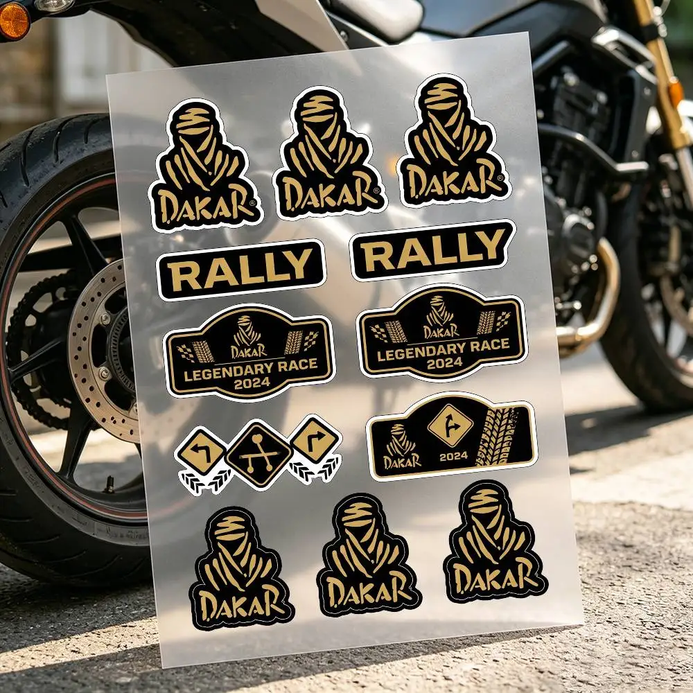 Motorcycle Stickers For Motorcycle Bodies And Helmet Reflective D-Dakar Rally Stickers view 6