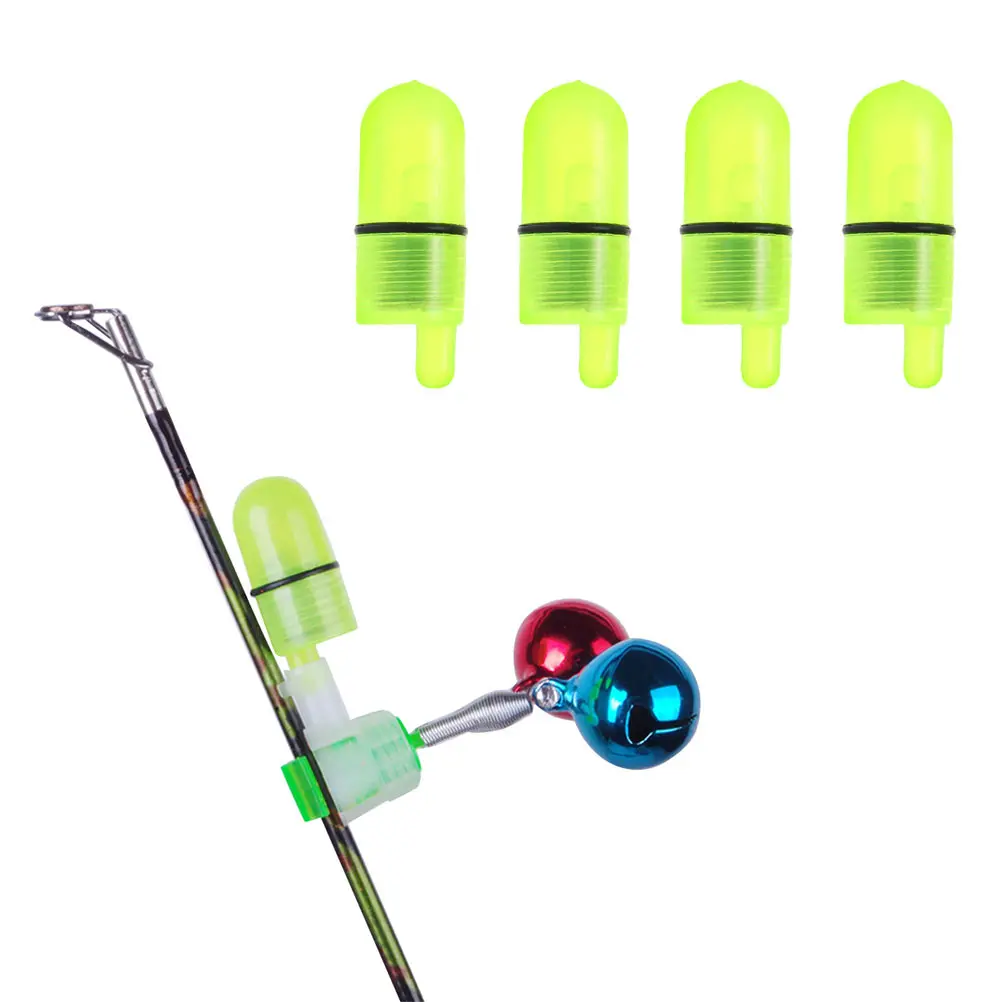 

30pcs Luminous Fishing Bell Lights LED Night Alarm for Rod Bass Trout Pike Saltwater Freshwater Tools Accessories