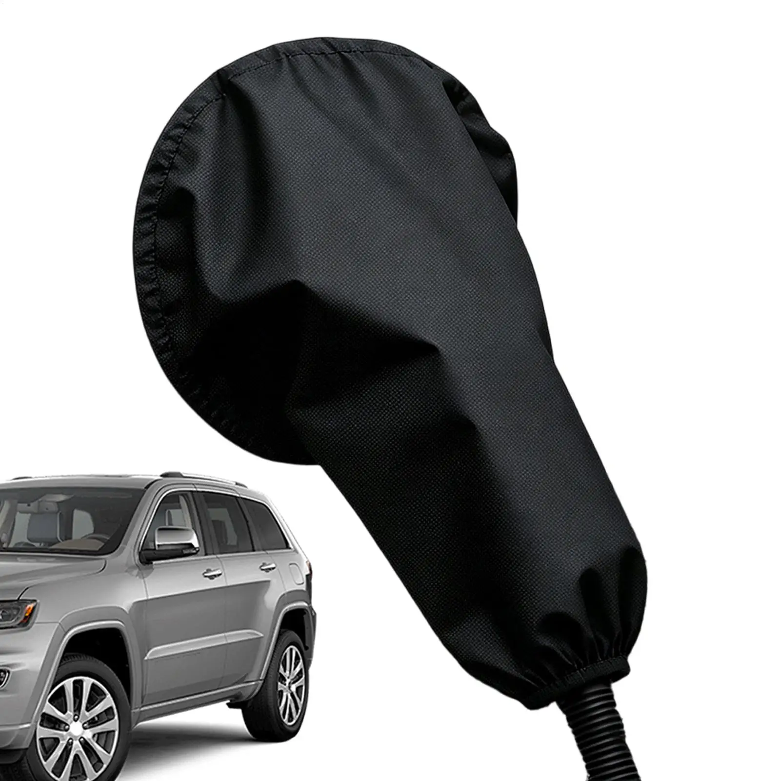 

EV Charger Port Cover Weatherproof Cover EV Port Waterproof Cover Sun Dust Strong Magnetic Adsorption for Electric Car