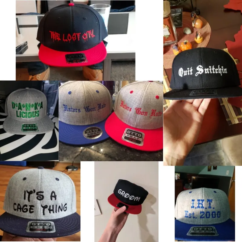 Men Women Custom Personalized Logo Caps Team Embroidery Printed Baseball Caps Fraternity Hats Fashion Outdoor Hip Hop Caps