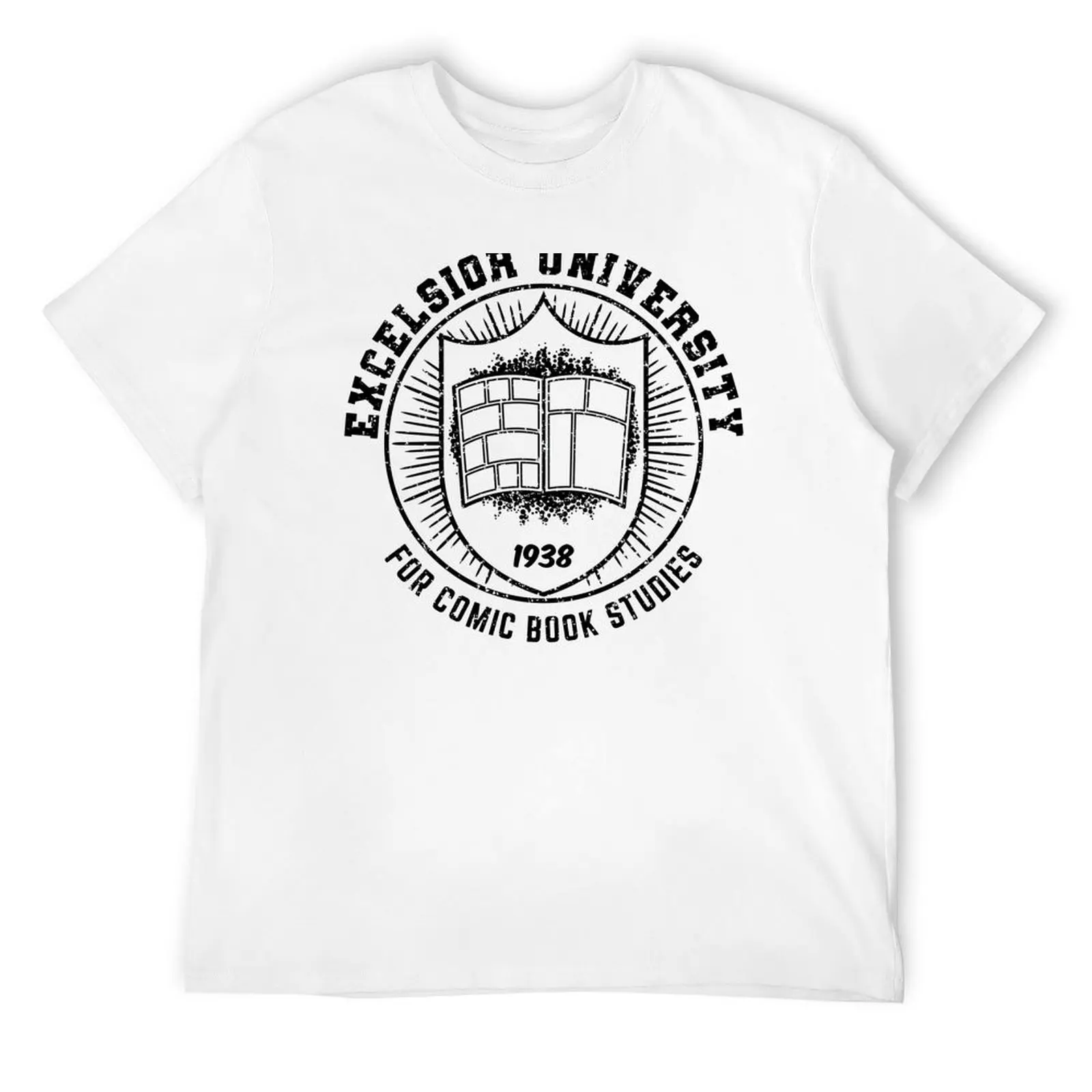 

Excelsior University for Comic Book Studies T-Shirt valentines boutique clothes luxury t-shirt t shirts for men cotton