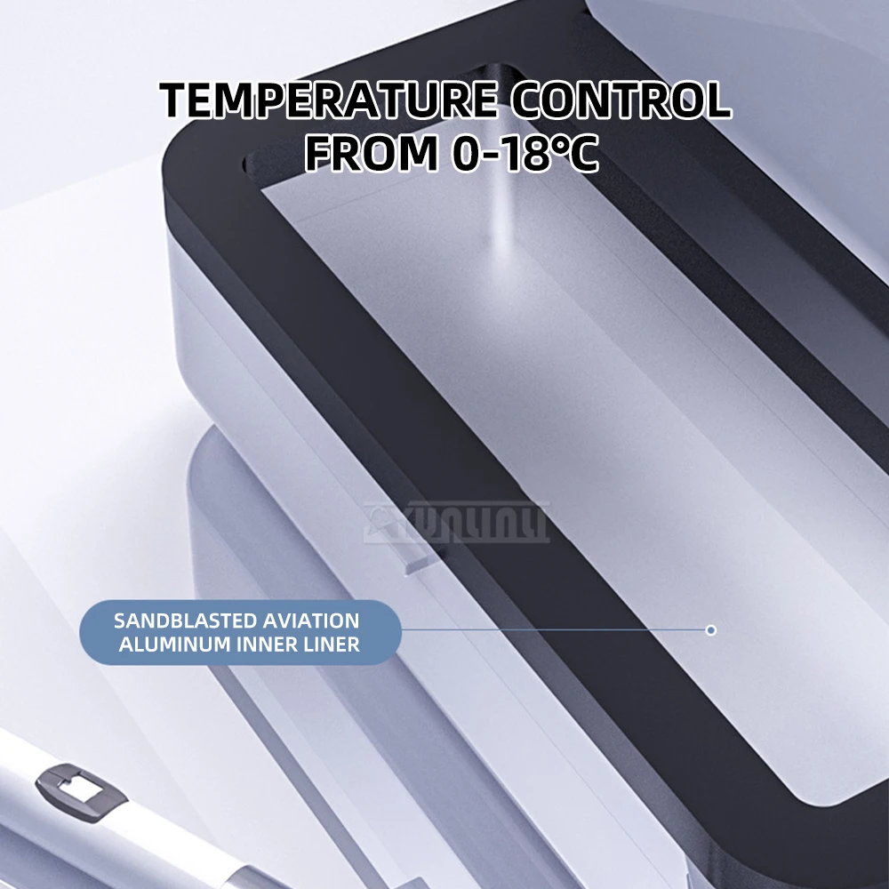 Cold and Hot Dual-use Refrigeration Box Household Mini Refrigerator Portable Constant Temperature Box