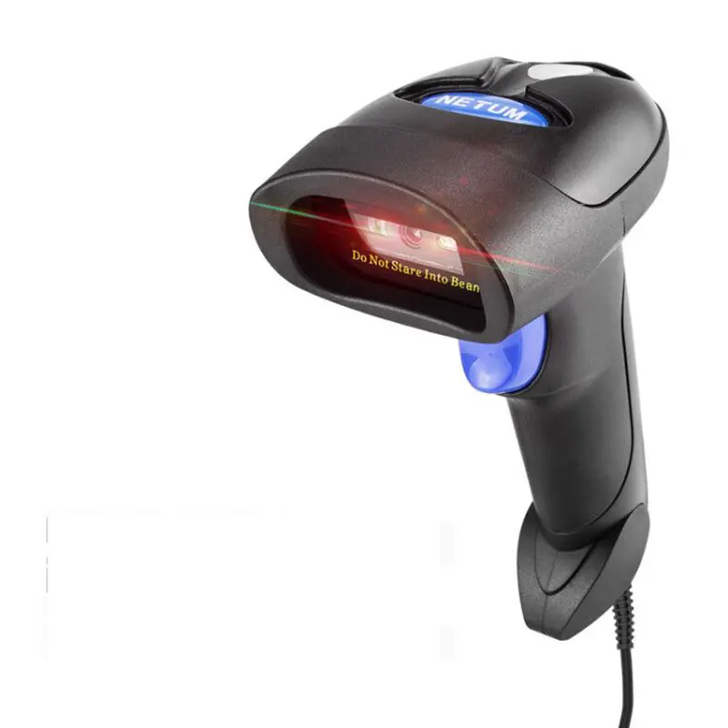 NETUM L5 Wired 2D Barcode Scanner  and NT-1228BL Wireless Bluetooth 2D QR PDF417 Bar Code Reader for POS  Inventory