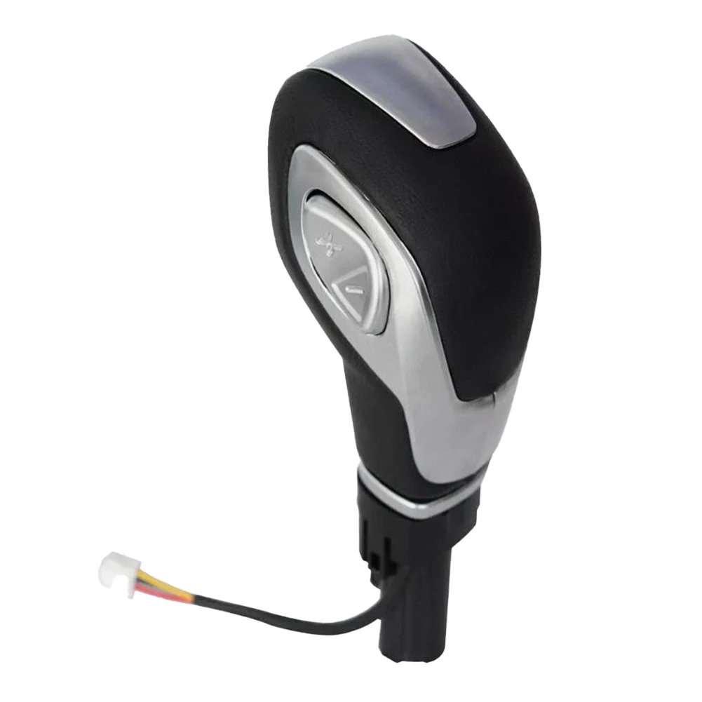 

Car Upgrade Vehicle Accessory Black Silver Auto Transmission Auto Transmission Shifter Lever Transmission Cover ABS Material