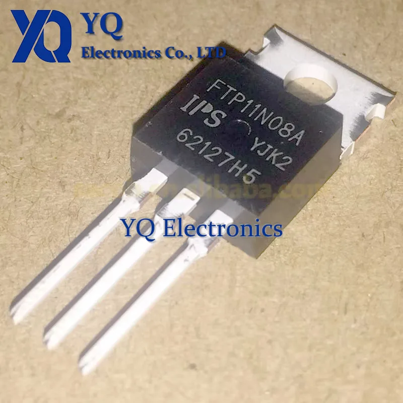 10PCS/lot FTP11N08A FTP11N08 FTP11N07N FTP11N06C TO-220 100A 75V Power MOSFET transistor