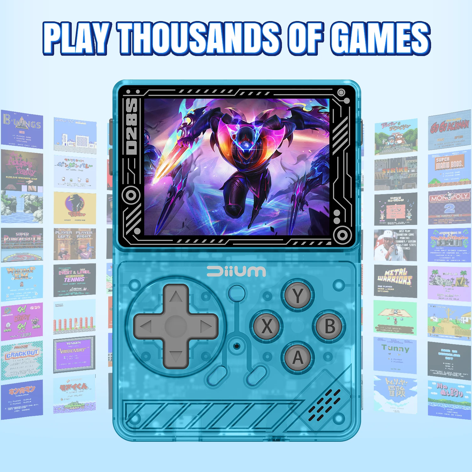 Mini Handheld Video Game Console RK3326 Chip 2.8