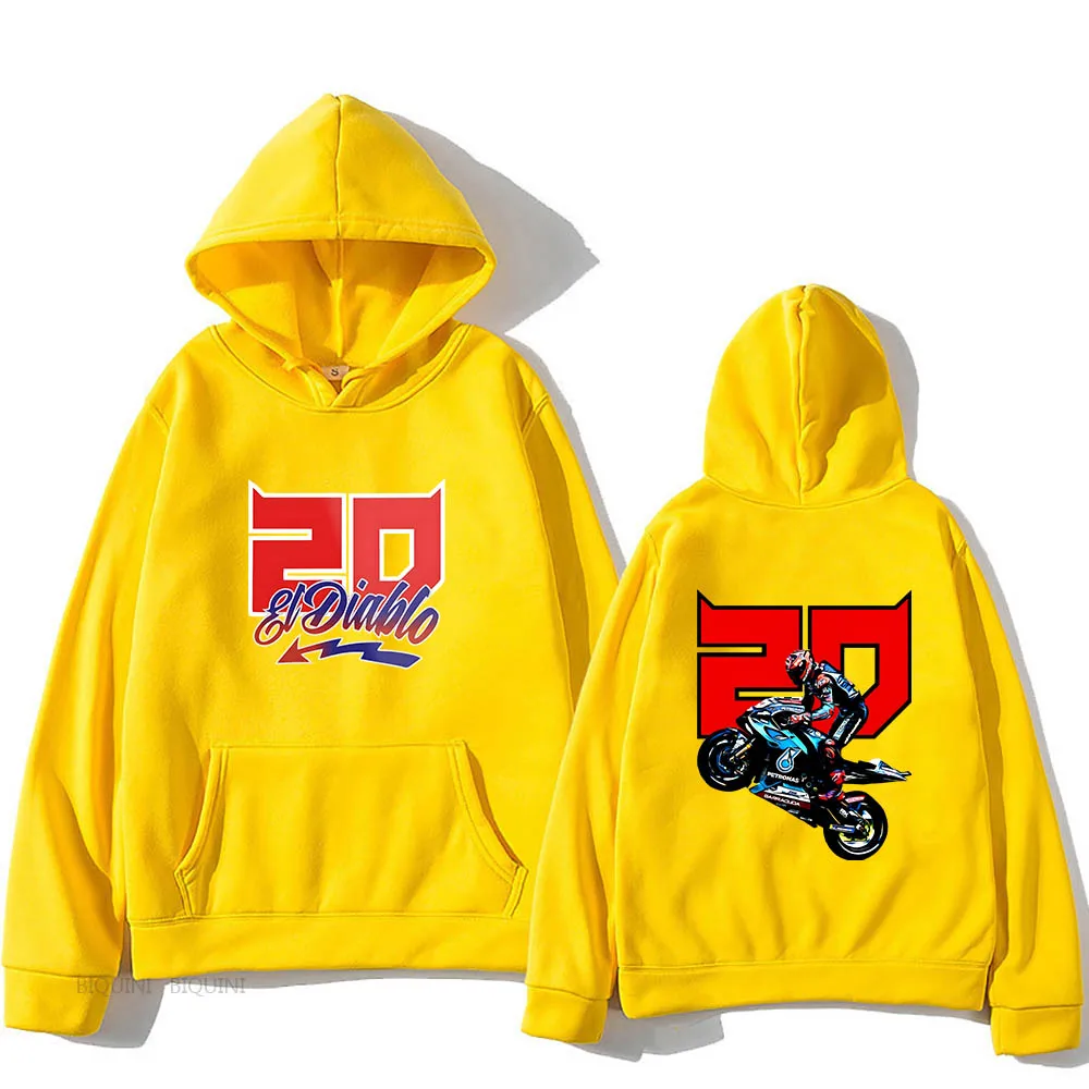 

Fabio Quartararo 20 Hot Manga Hoodies Cartoon Comic Sweatshirts Casual Men/women Clothes Long-sleeved Soft Streetwear Funko Pop