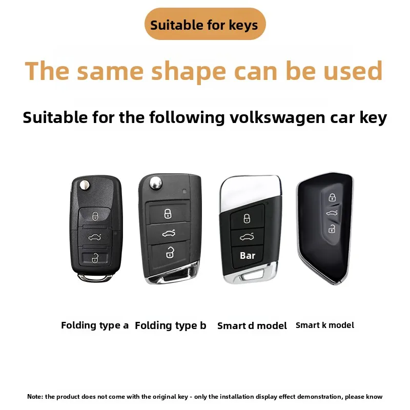 حافظة مفاتيح السيارة من البولي يوريثان لسيارة VW Golf 8 MK8 Teramont ID.3 ID.4 ID.5 سكودا Enyaq iV Octavia Seat Leon اكسسوارات السيارات #6