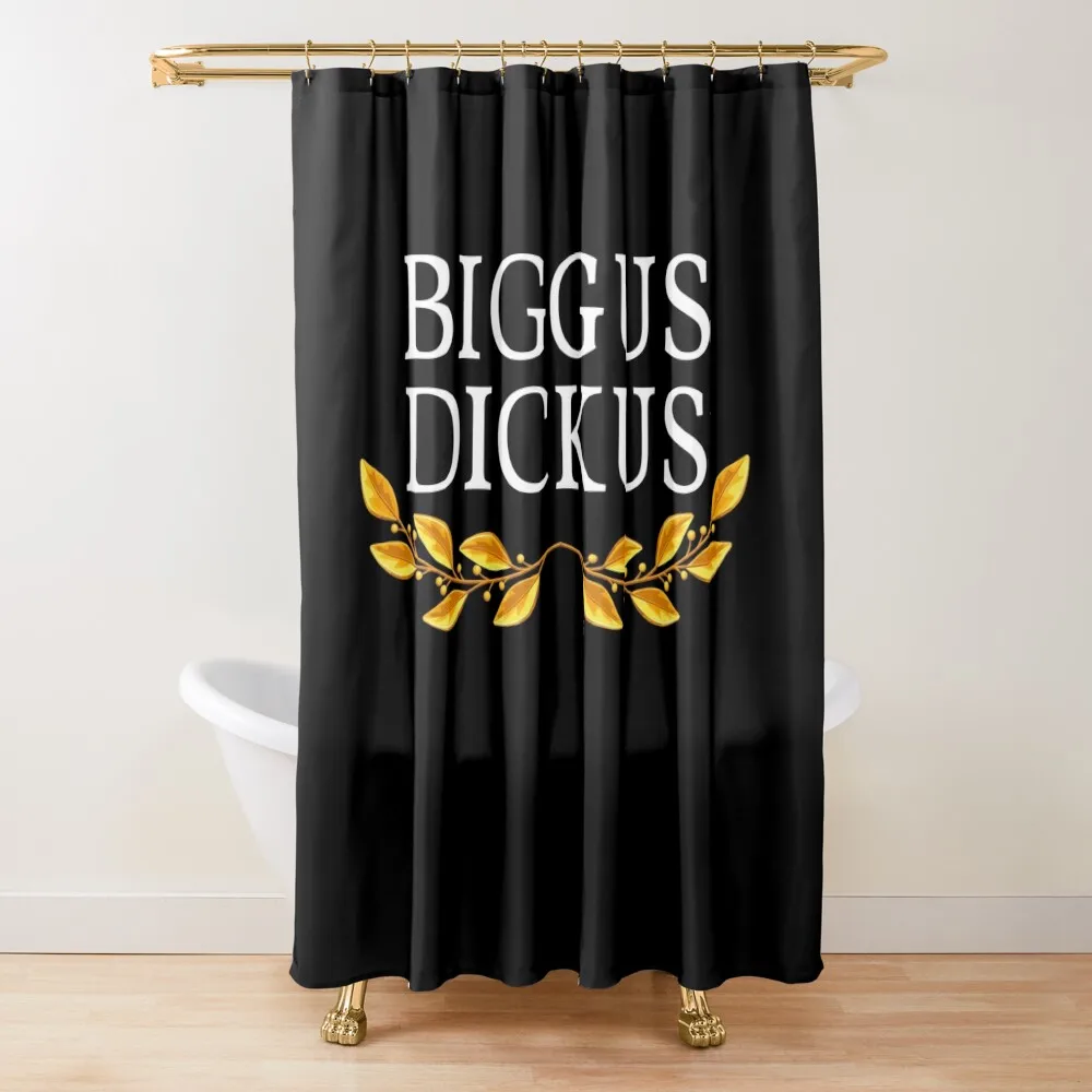 

Biggus Dickus Shower Curtain For The Bathroom Bathroom Decor Curtain
