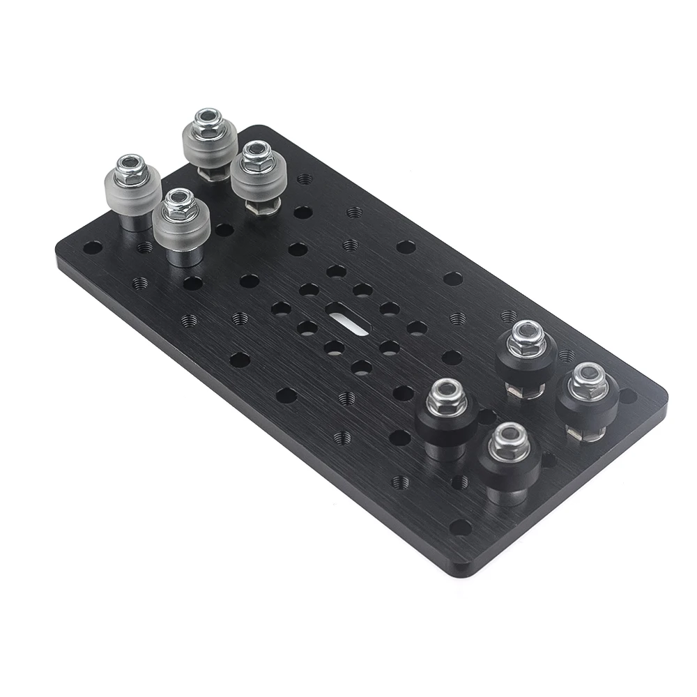 Openbuilds Placa de pórtico de haz C de doble ancho, adecuada para Mini rueda en V, eje Z para impresoras 3D y Mini CNC