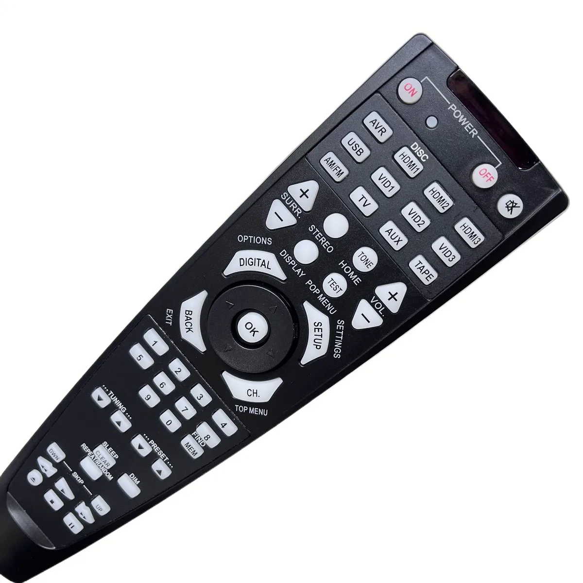 Remote For Harman Kardon  AV Receiver AVR135 AVR1600 AVR137 AVR138  AVR132  AVR139 AVR140 AVR141 AVR142 AVR145 AVR146 AVR154