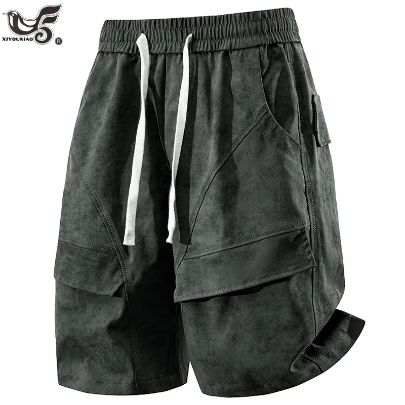 

Summer men's casual and cargo shorts hommes Streetwear multi-pocket bermudas masculina Gym Joggers Sports running Pants Clothing