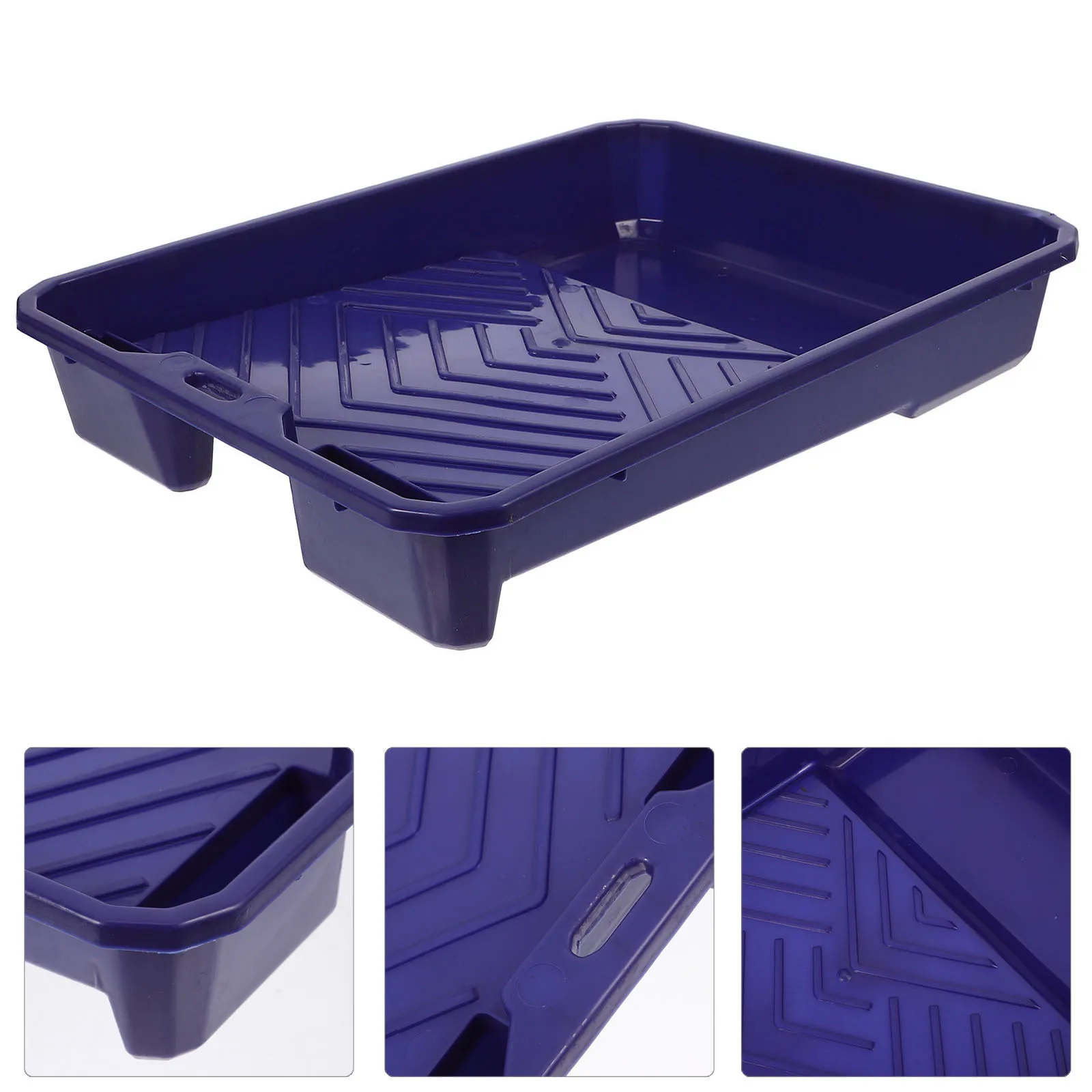 

SOESFOUFU Paint Tray Kit with Brushes and Roller Pan Small Pail Liners for Wall Painting Tools