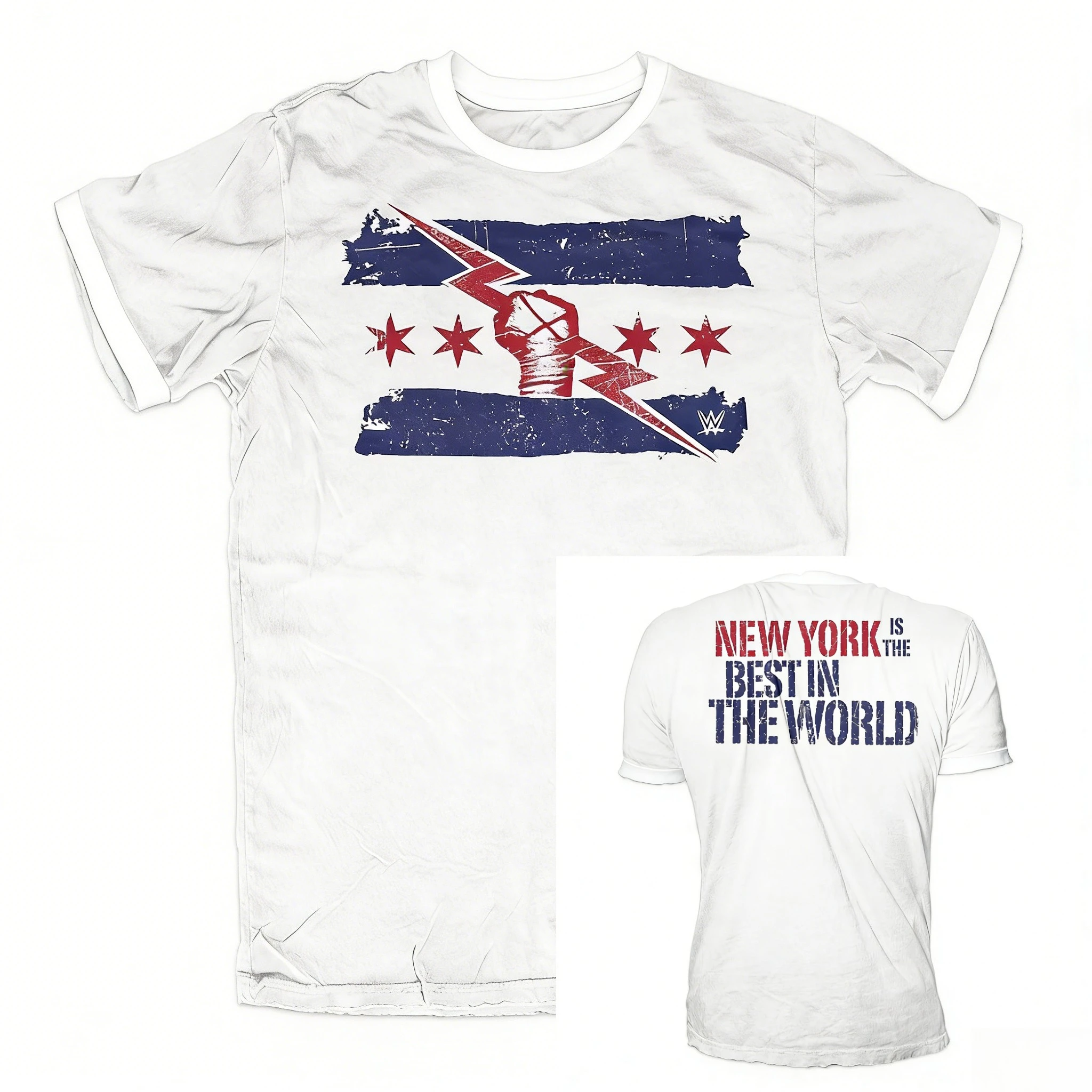 The World's Best Neutral CM Punk Wrestling T-shirt  2026 Summer Men's Women's Fashion Retro T-shirt 100 Cotton Oversized T-shirt